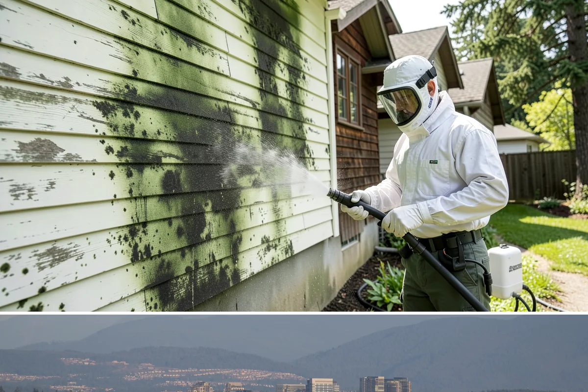 Window Track Cleaning in Medina, King County, WA - Track cleaning fits well in spring, clearing the damp winter buildup before summer window use.