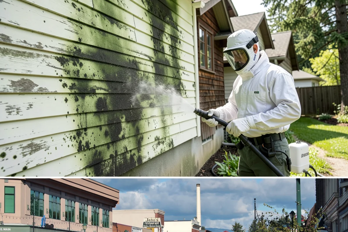 Window Track Cleaning in Monroe, Snohomish County, WA - Track cleaning fits well in spring, clearing the damp winter buildup before summer window use.