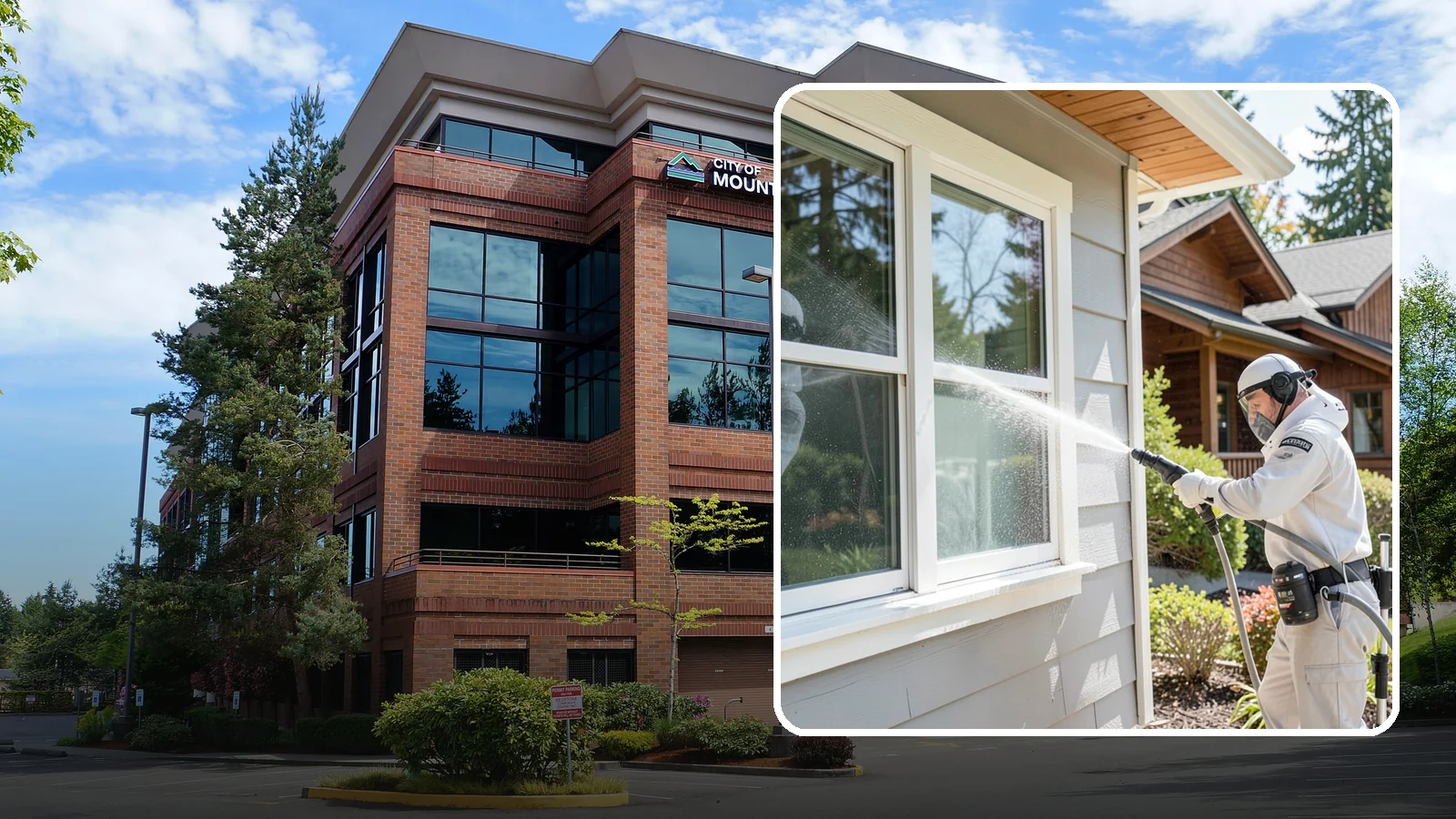 Window Track Cleaning in Mountlake Terrace, Snohomish County, WA - Deep cleaning of window tracks where our wet climate packs dirt, grit, and mildew into the channels.
