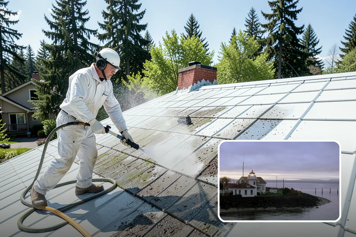 Window Track Cleaning in Mukilteo, Snohomish County, WA - Clears packed dirt and mildew from the track channels