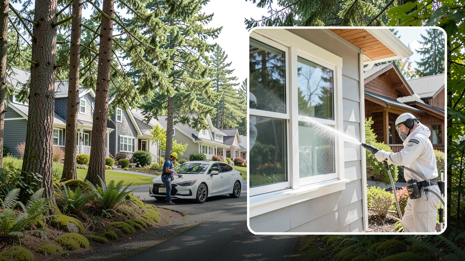 Window Track Cleaning in Normandy Park, King County, WA - Deep cleaning of window tracks where our wet climate packs dirt, grit, and mildew into the channels.