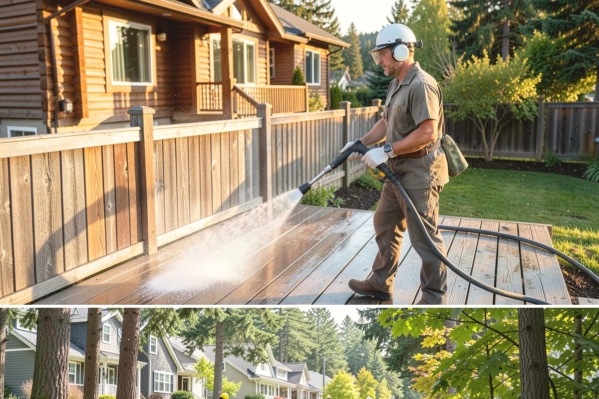 Window Track Cleaning in Normandy Park, King County, WA - Track cleaning fits well in spring, clearing the damp winter buildup before summer window use.