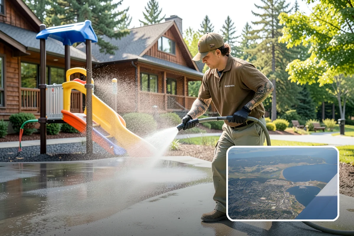 Window Track Cleaning in Oak Harbor, Island County, WA - Clears packed dirt and mildew from the track channels
