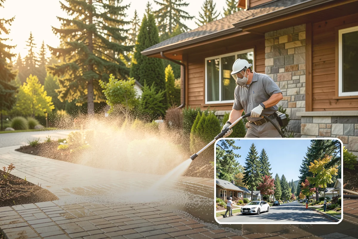 Window Track Cleaning in Orting, Pierce County, WA - Clears packed dirt and mildew from the track channels