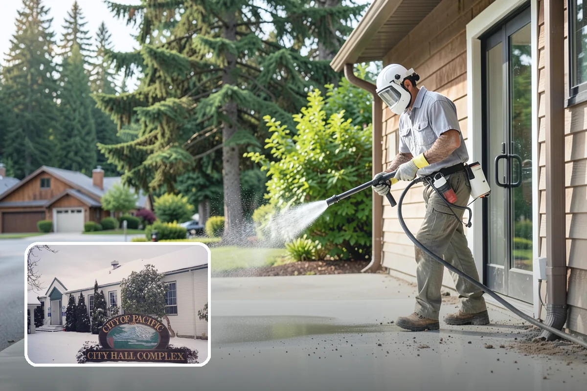 Window Track Cleaning in Pacific, King County, WA - Clears packed dirt and mildew from the track channels