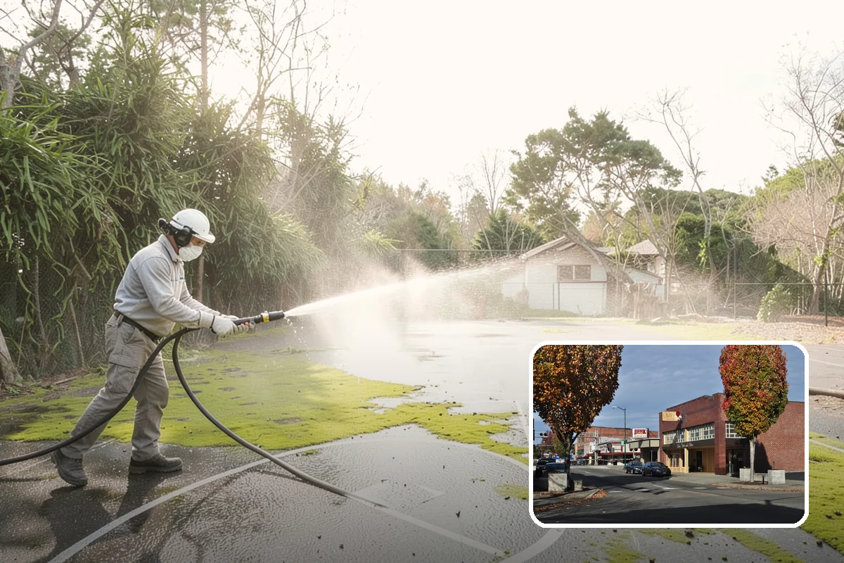 Window Track Cleaning in Puyallup, Pierce County, WA - Clears packed dirt and mildew from the track channels