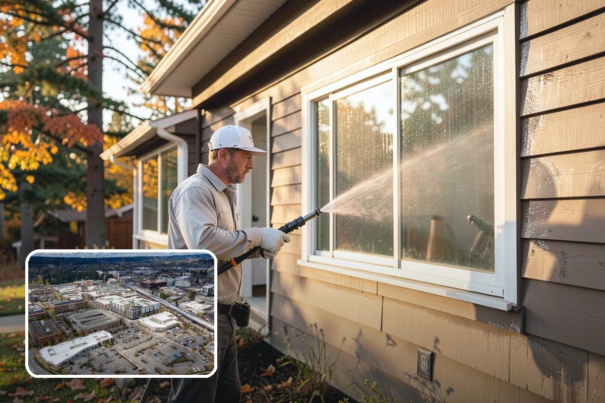 Window Track Cleaning in Redmond, King County, WA - Clears packed dirt and mildew from the track channels