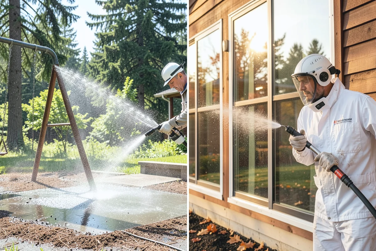 Window Track Cleaning in Redmond, King County, WA - Vacuum loose debris from the tracks
