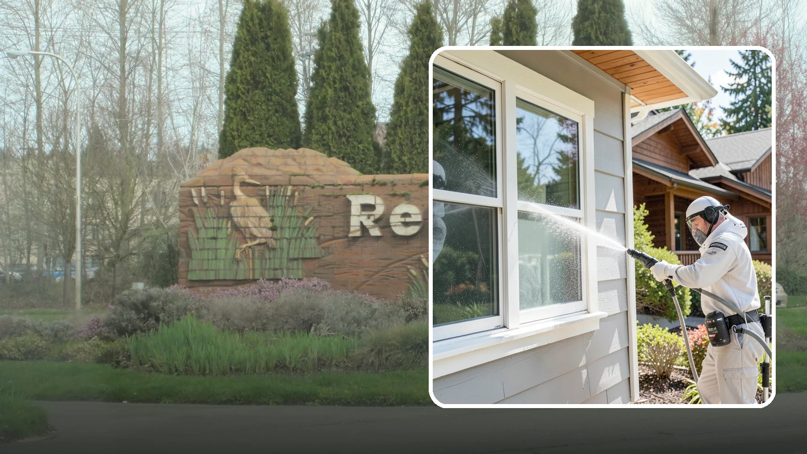 Window Track Cleaning in Renton, King County, WA - Deep cleaning of window tracks where our wet climate packs dirt, grit, and mildew into the channels.