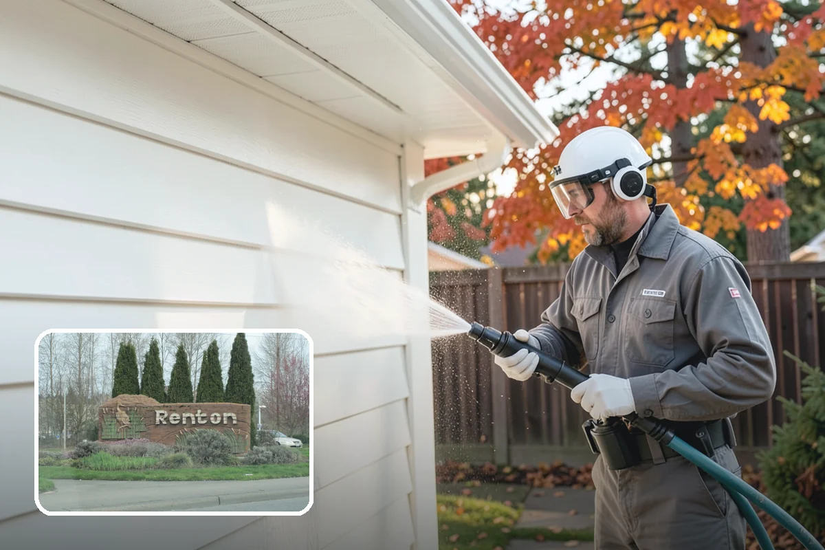 Window Track Cleaning in Renton, King County, WA - Clears packed dirt and mildew from the track channels