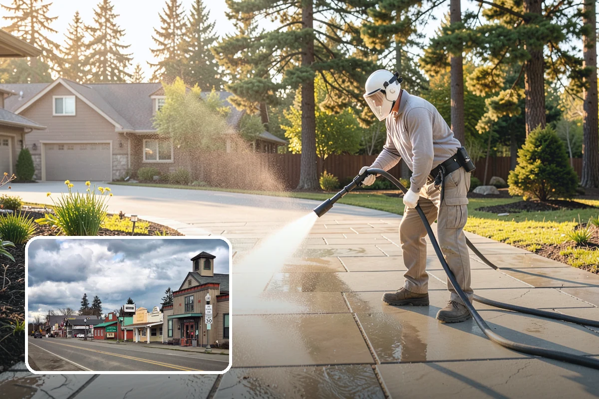 Window Track Cleaning in Roy, Pierce County, WA - Clears packed dirt and mildew from the track channels