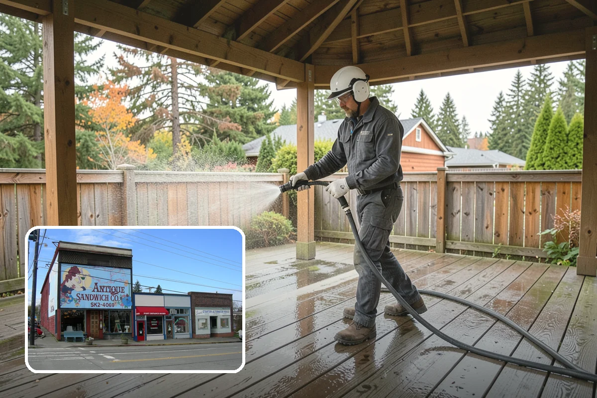 Window Track Cleaning in Ruston, Pierce County, WA - Clears packed dirt and mildew from the track channels