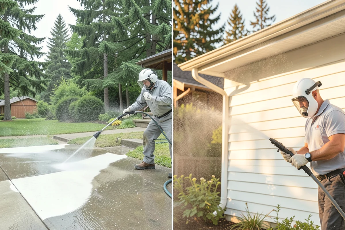 Window Track Cleaning in Ruston, Pierce County, WA - Vacuum loose debris from the tracks