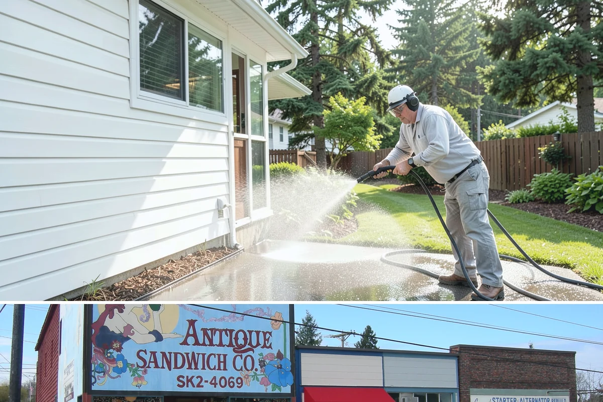 Window Track Cleaning in Ruston, Pierce County, WA - Track cleaning fits well in spring, clearing the damp winter buildup before summer window use.