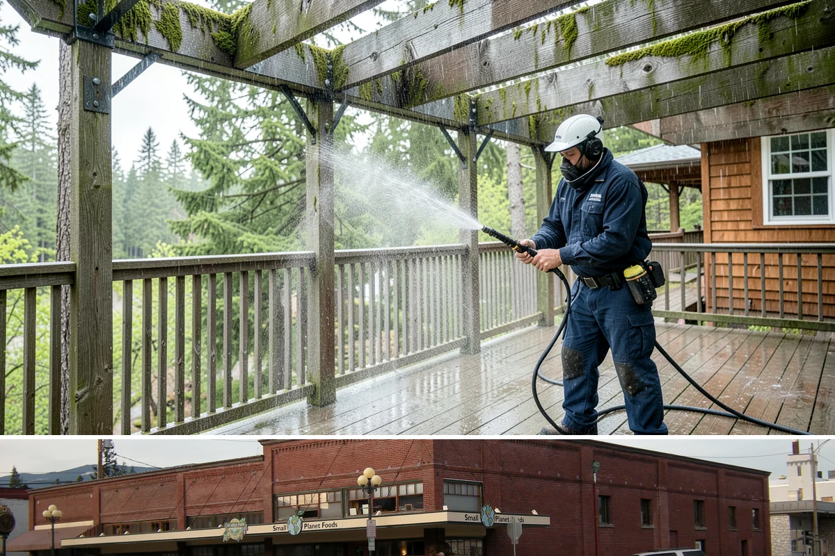Window Track Cleaning in Sedro-Woolley, Skagit County, WA - Track cleaning fits well in spring, clearing the damp winter buildup before summer window use.