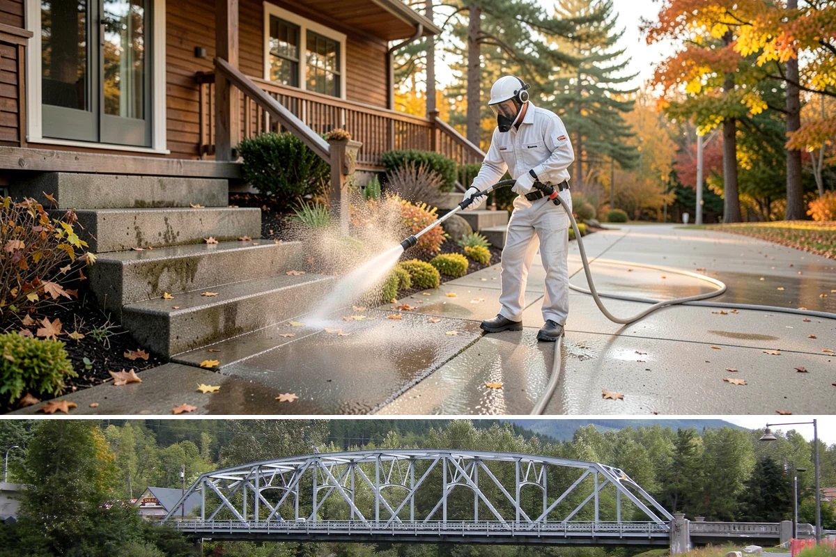 Window Track Cleaning in Skykomish, King County, WA - Track cleaning fits well in spring, clearing the damp winter buildup before summer window use.