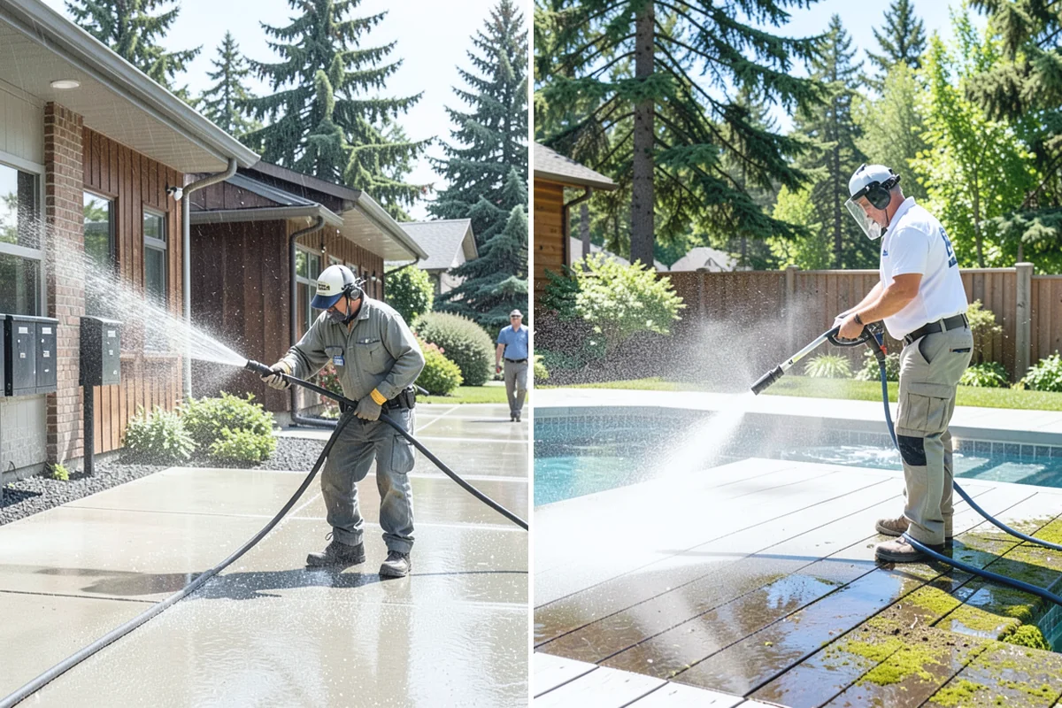 Window Track Cleaning in South Prairie, Pierce County, WA - Vacuum loose debris from the tracks
