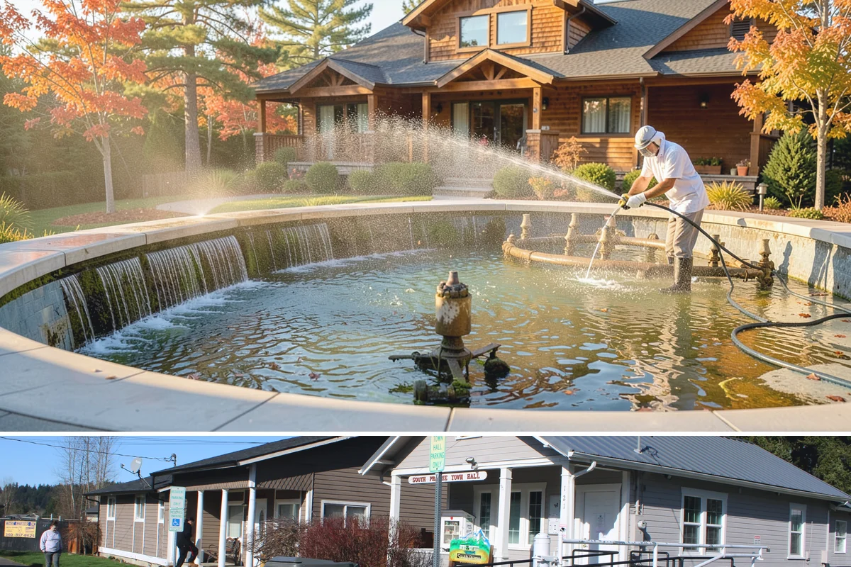 Window Track Cleaning in South Prairie, Pierce County, WA - Track cleaning fits well in spring, clearing the damp winter buildup before summer window use.