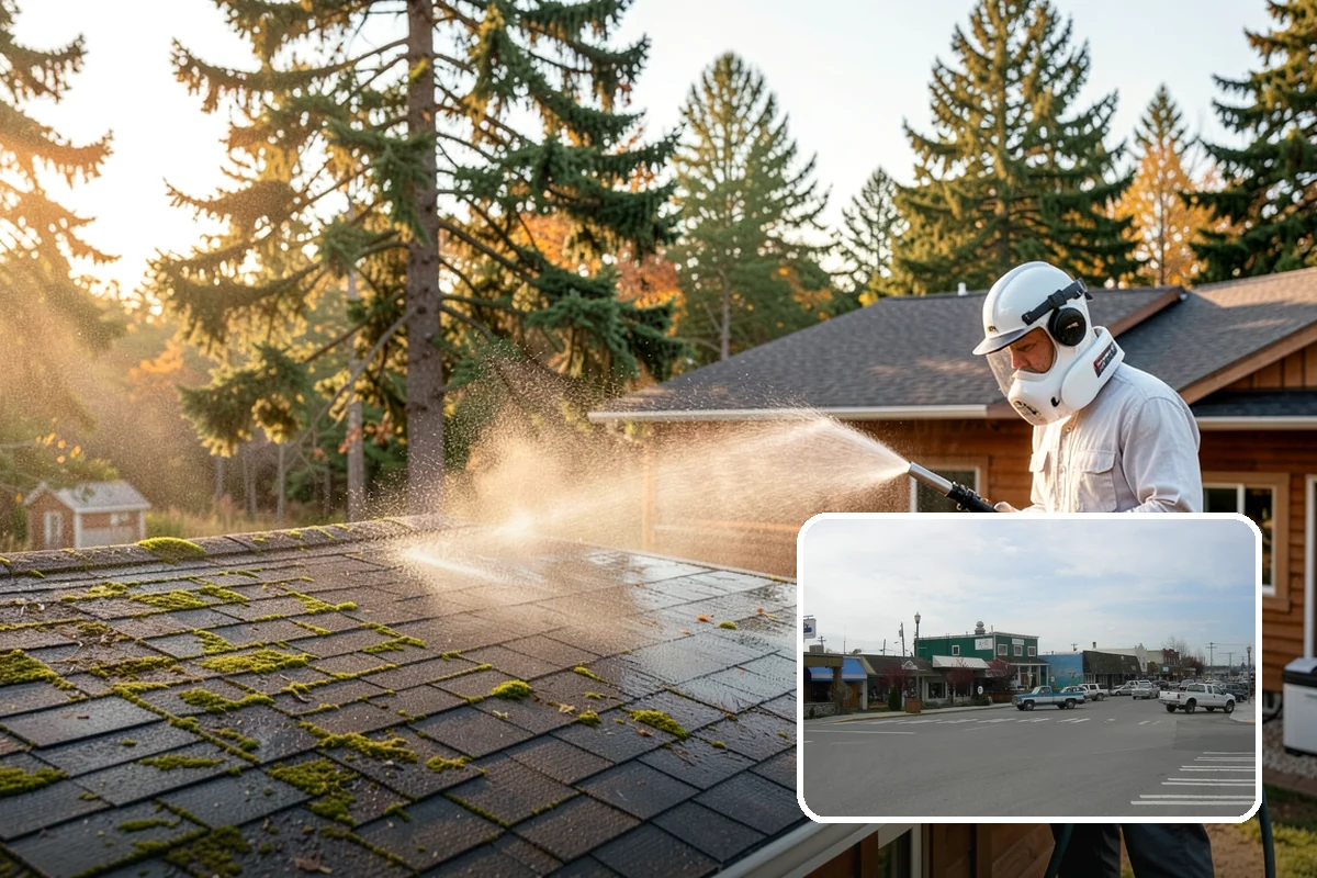 Window Track Cleaning in Stanwood, Snohomish County, WA - Clears packed dirt and mildew from the track channels
