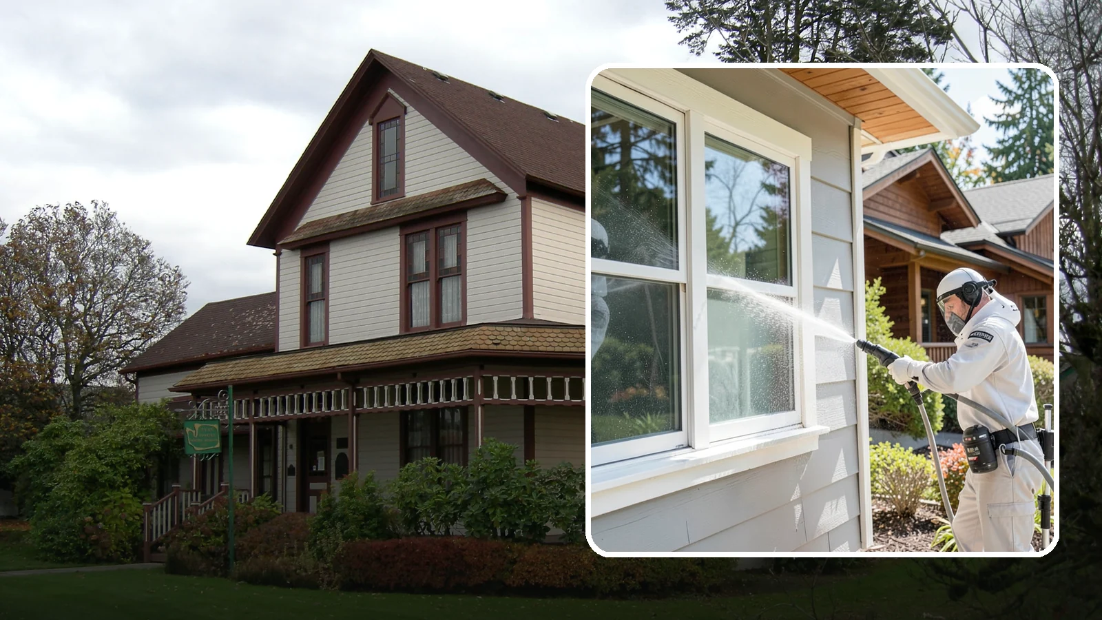 Window Track Cleaning in Sumner, Pierce County, WA - Deep cleaning of window tracks where our wet climate packs dirt, grit, and mildew into the channels.