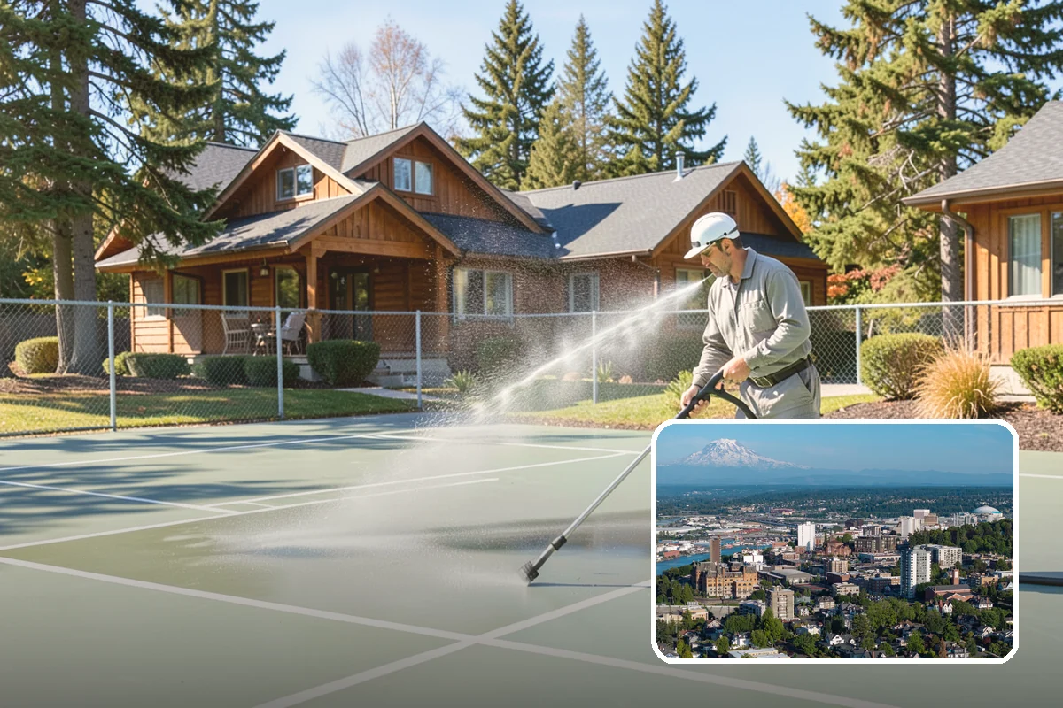 Window Track Cleaning in Tacoma, Pierce County, WA - Clears packed dirt and mildew from the track channels