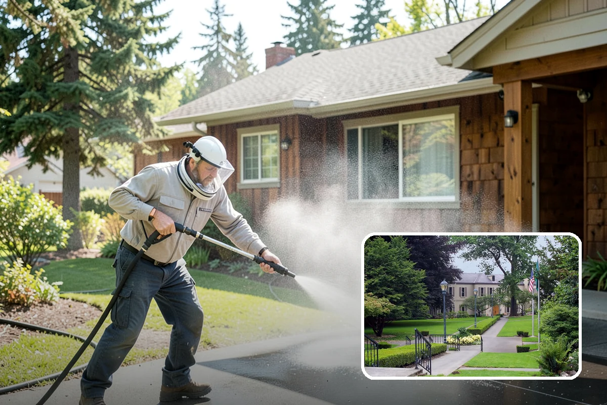 Window Track Cleaning in Woodinville, King County, WA - Clears packed dirt and mildew from the track channels