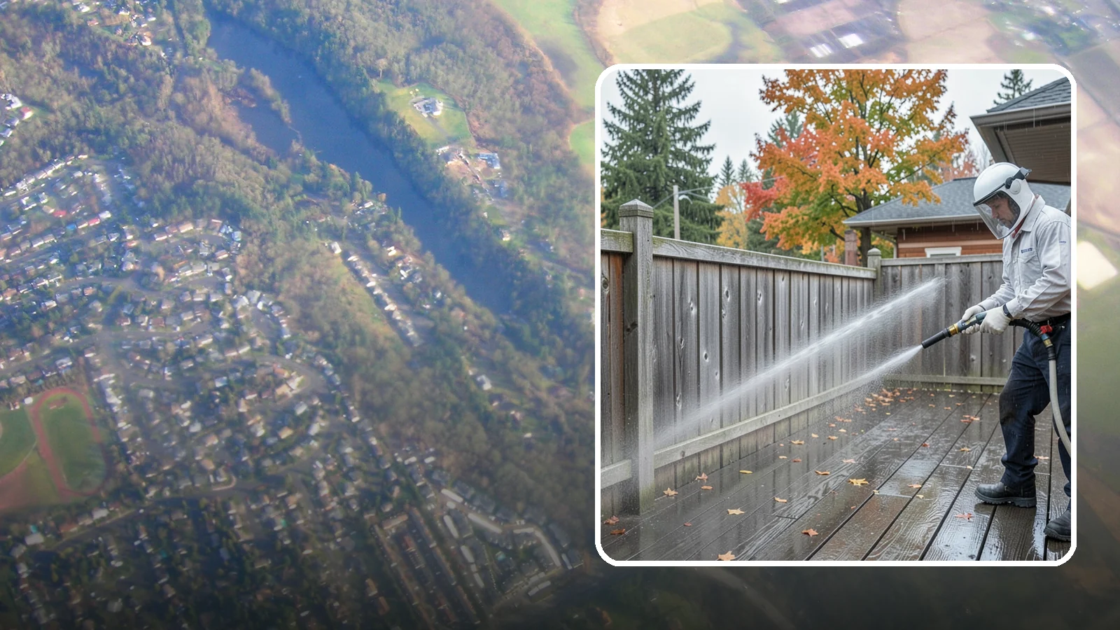 Wood Fence Washing in Algona, King County, WA - Pressure-controlled washing for pressure-treated and fir fences that keeps the boards intact while clearing years of grime.