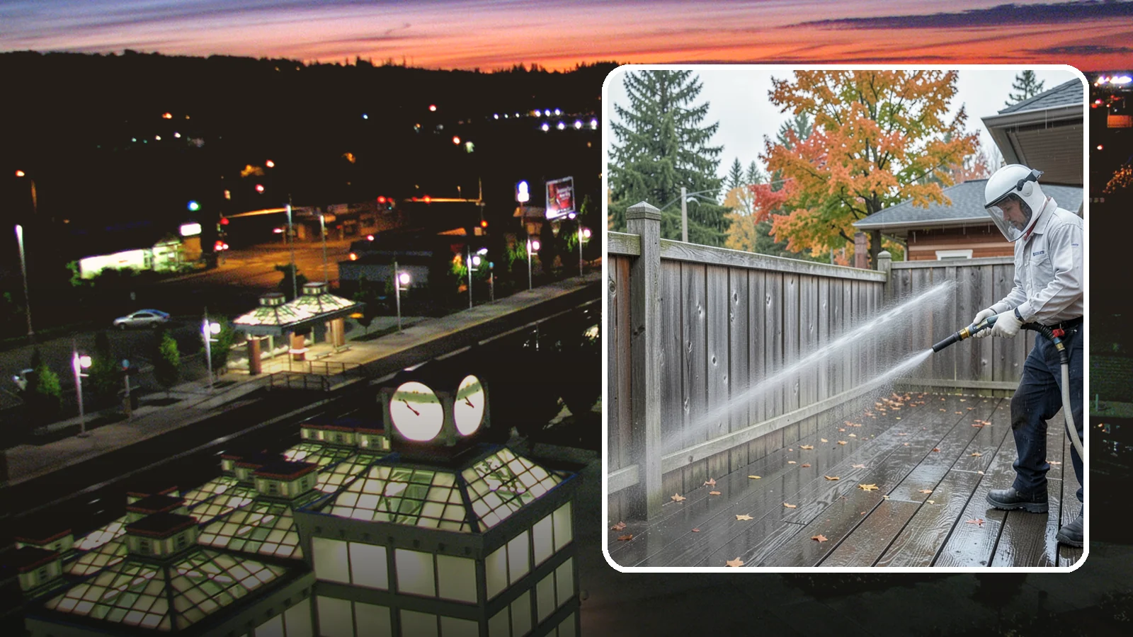 Wood Fence Washing in Auburn, King County, WA - Pressure-controlled washing for pressure-treated and fir fences that keeps the boards intact while clearing years of grime.