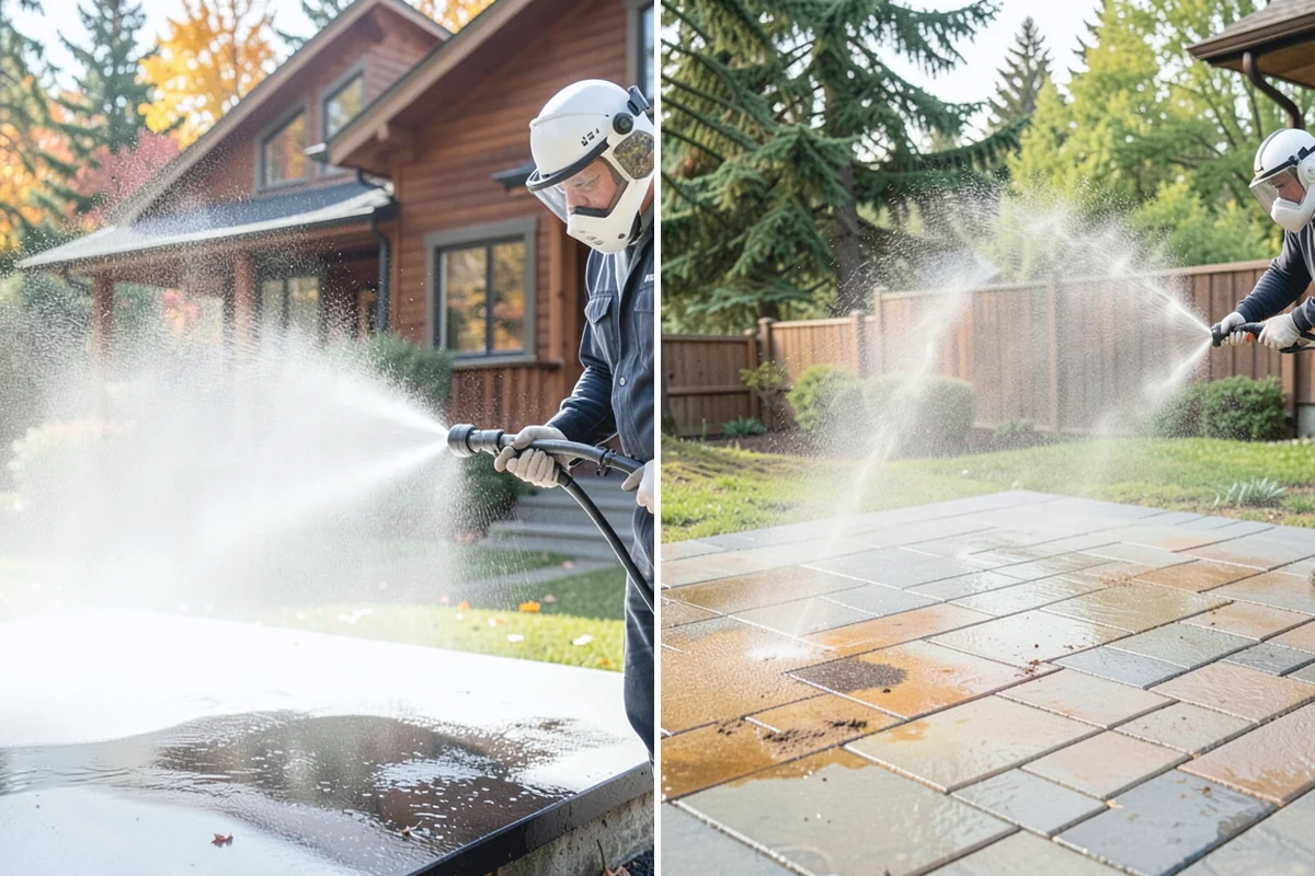Wood Fence Washing in Auburn, King County, WA - Inspect for loose or rotted boards before starting
