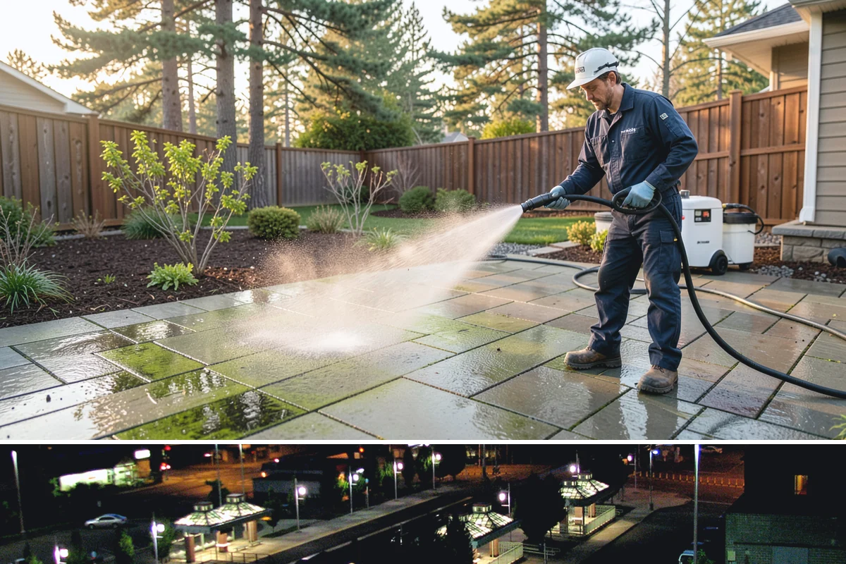 Wood Fence Washing in Auburn, King County, WA - Aim for the drier summer months when the boards can dry out fully between washes and rains.