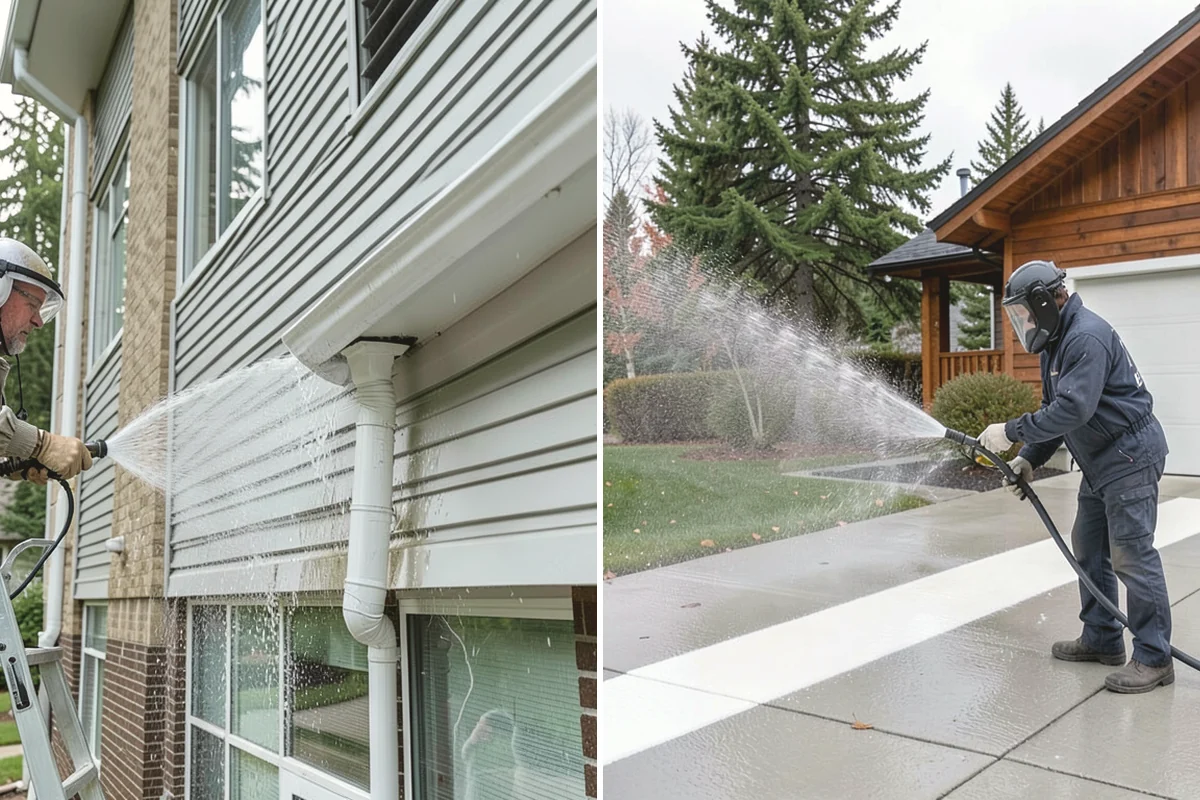 Wood Fence Washing in Black Diamond, King County, WA - Inspect for loose or rotted boards before starting