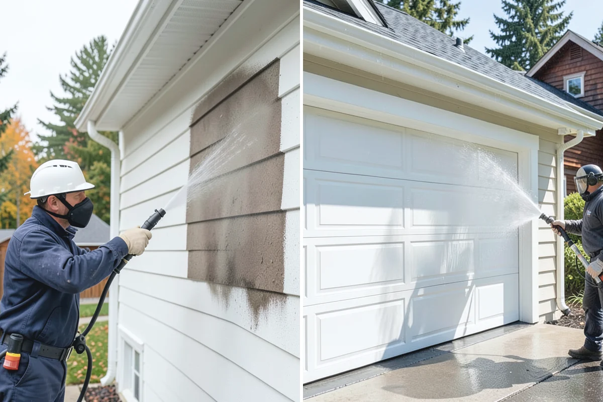 Wood Fence Washing in Bonney Lake, Pierce County, WA - Inspect for loose or rotted boards before starting