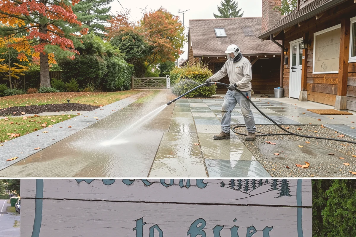 Wood Fence Washing in Brier, Snohomish County, WA - Aim for the drier summer months when the boards can dry out fully between washes and rains.