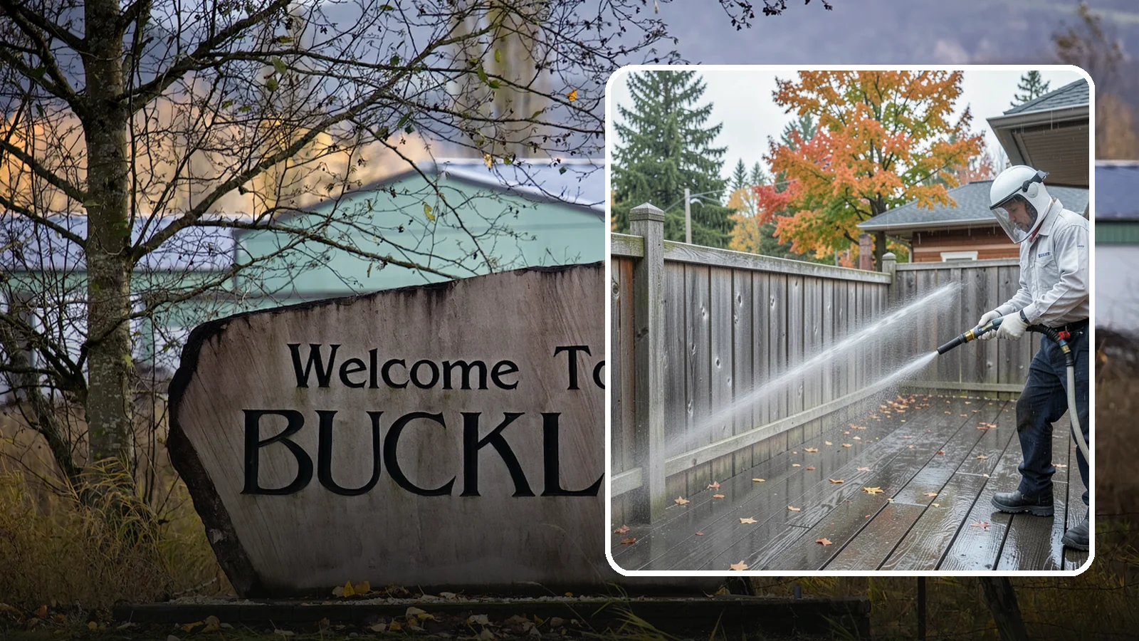 Wood Fence Washing in Buckley, Pierce County, WA - Pressure-controlled washing for pressure-treated and fir fences that keeps the boards intact while clearing years of grime.