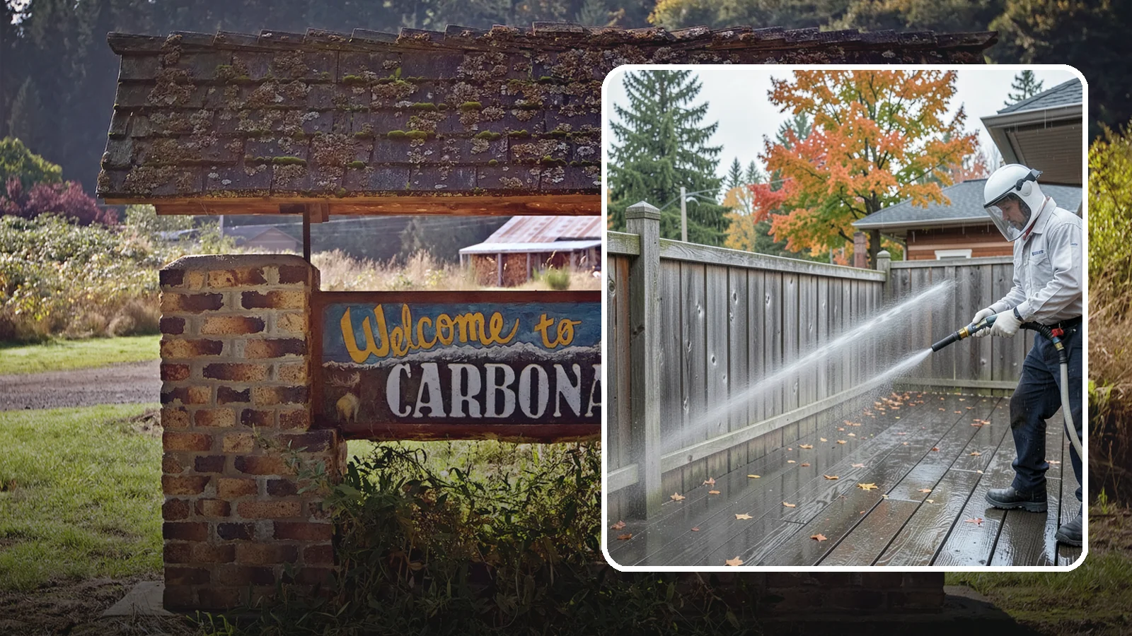 Wood Fence Washing in Carbonado, Pierce County, WA - Pressure-controlled washing for pressure-treated and fir fences that keeps the boards intact while clearing years of grime.