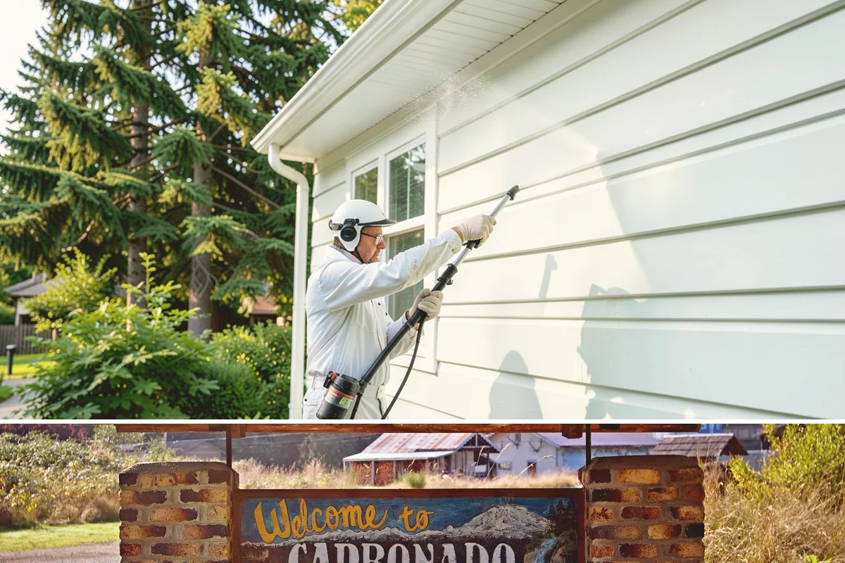 Wood Fence Washing in Carbonado, Pierce County, WA - Aim for the drier summer months when the boards can dry out fully between washes and rains.