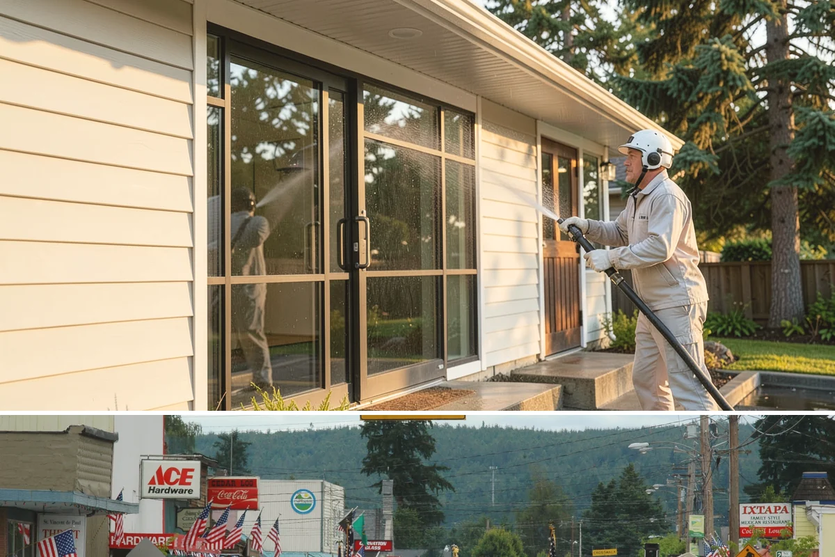 Wood Fence Washing in Carnation, King County, WA - Aim for the drier summer months when the boards can dry out fully between washes and rains.