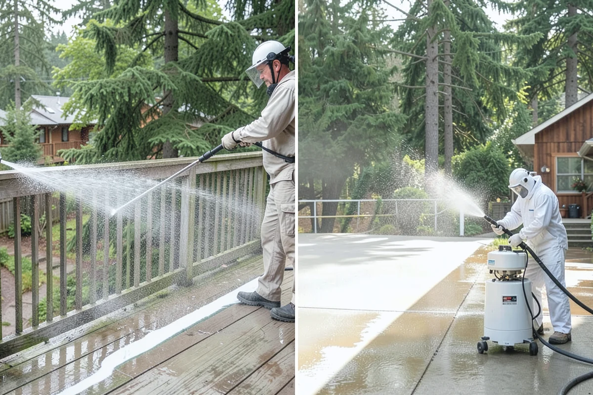 Wood Fence Washing in Darrington, Snohomish County, WA - Inspect for loose or rotted boards before starting