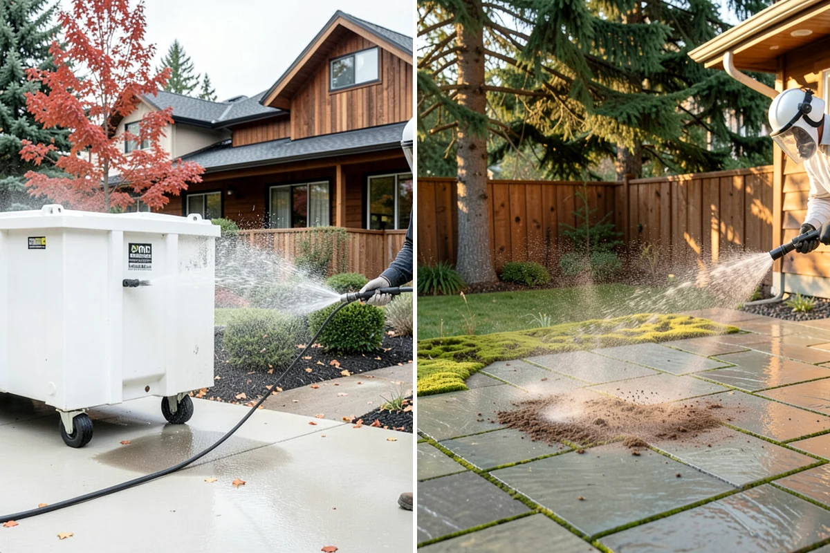 Wood Fence Washing in DuPont, Pierce County, WA - Inspect for loose or rotted boards before starting