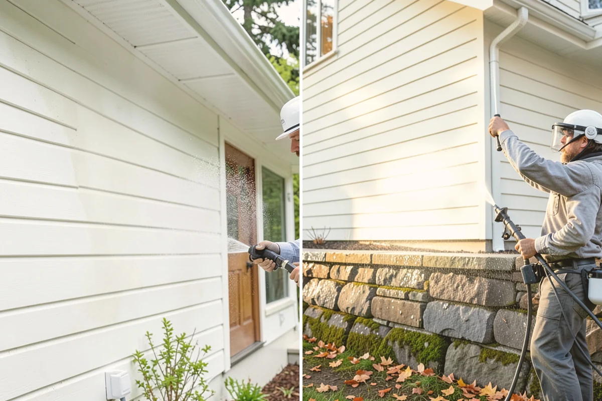 Wood Fence Washing in Eatonville, Pierce County, WA - Inspect for loose or rotted boards before starting