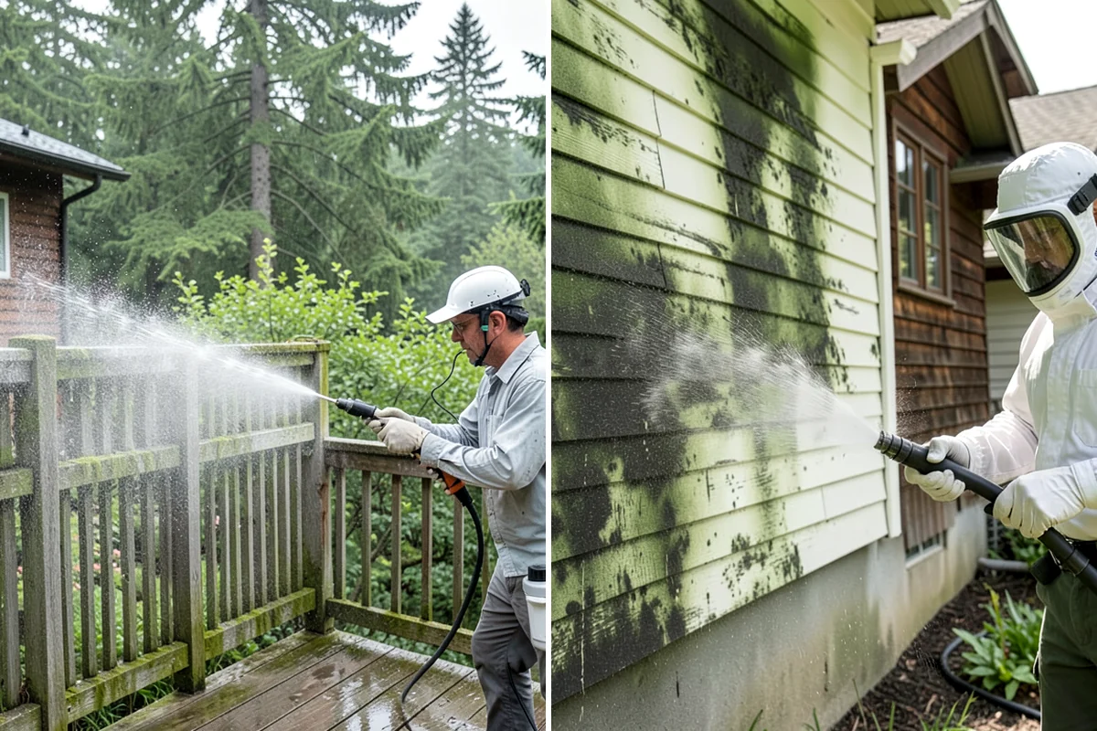 Wood Fence Washing in Federal Way, King County, WA - Inspect for loose or rotted boards before starting