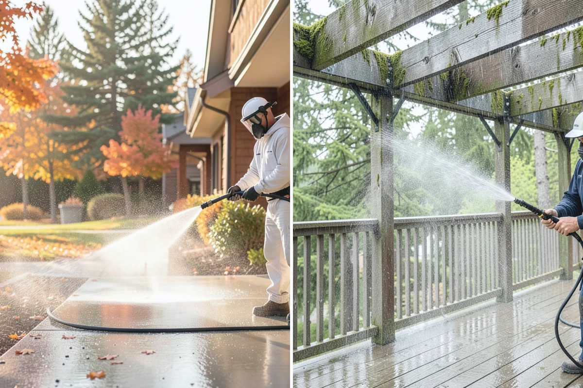 Wood Fence Washing in Gold Bar, Snohomish County, WA - Inspect for loose or rotted boards before starting