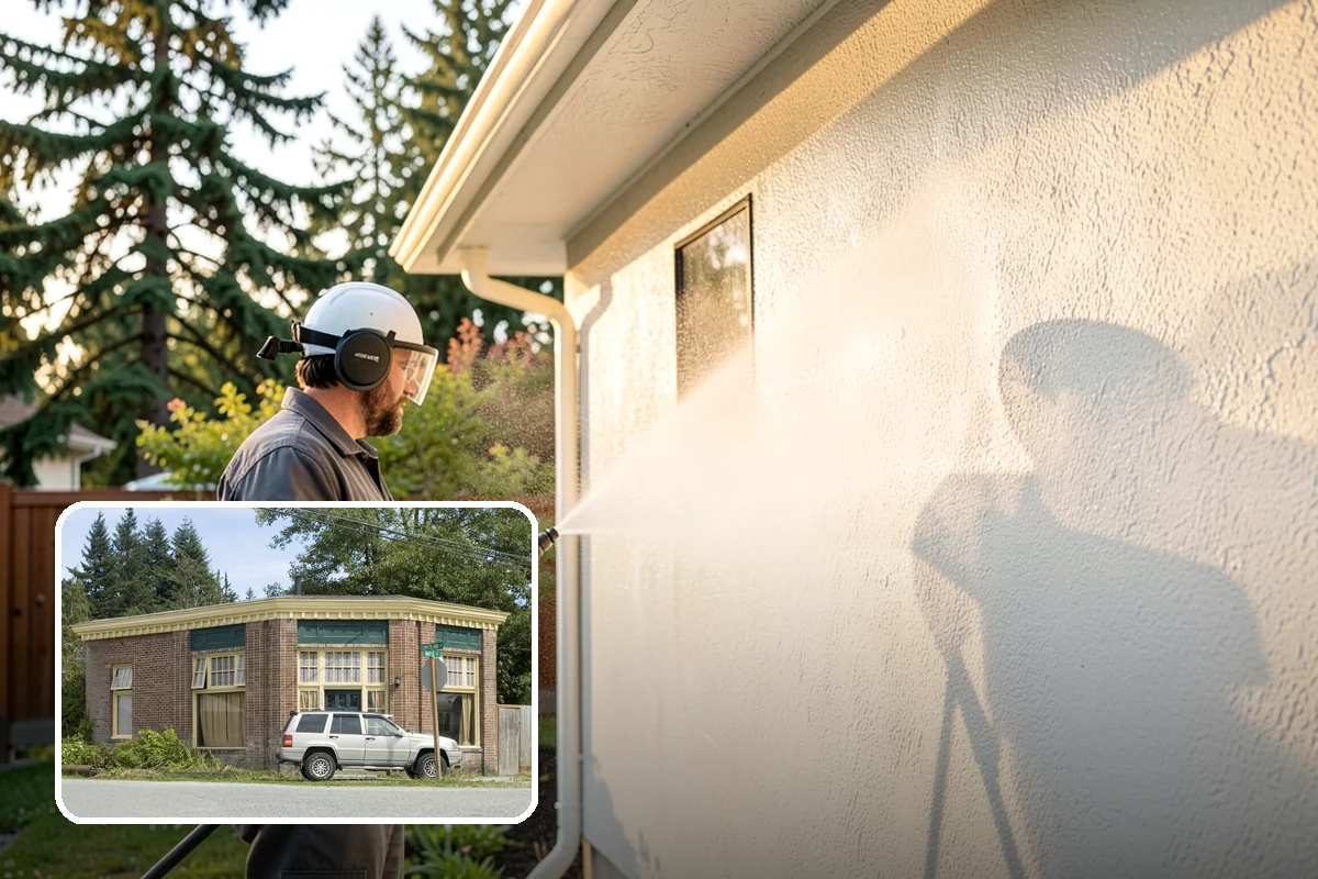 Wood Fence Washing in Hamilton, Skagit County, WA - Clears algae and dark rundown streaks from every picket