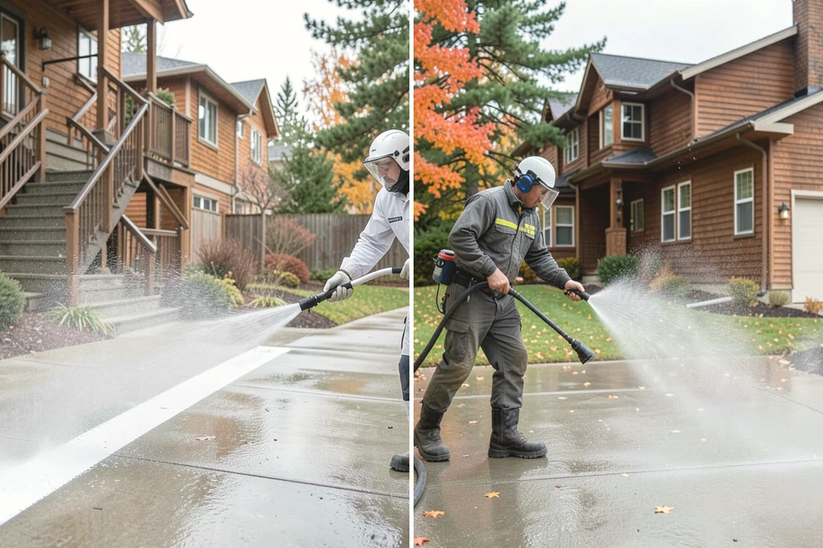 Wood Fence Washing in Issaquah, King County, WA - Inspect for loose or rotted boards before starting