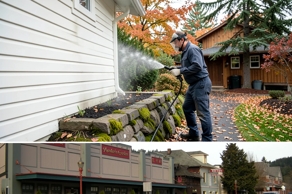 Wood Fence Washing in Issaquah, King County, WA - Aim for the drier summer months when the boards can dry out fully between washes and rains.