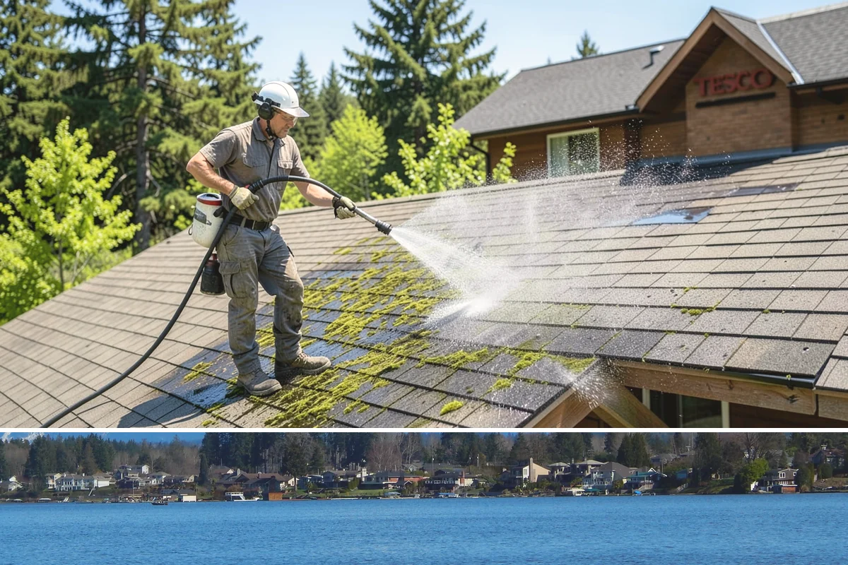 Wood Fence Washing in Lake Stevens, Snohomish County, WA - Aim for the drier summer months when the boards can dry out fully between washes and rains.