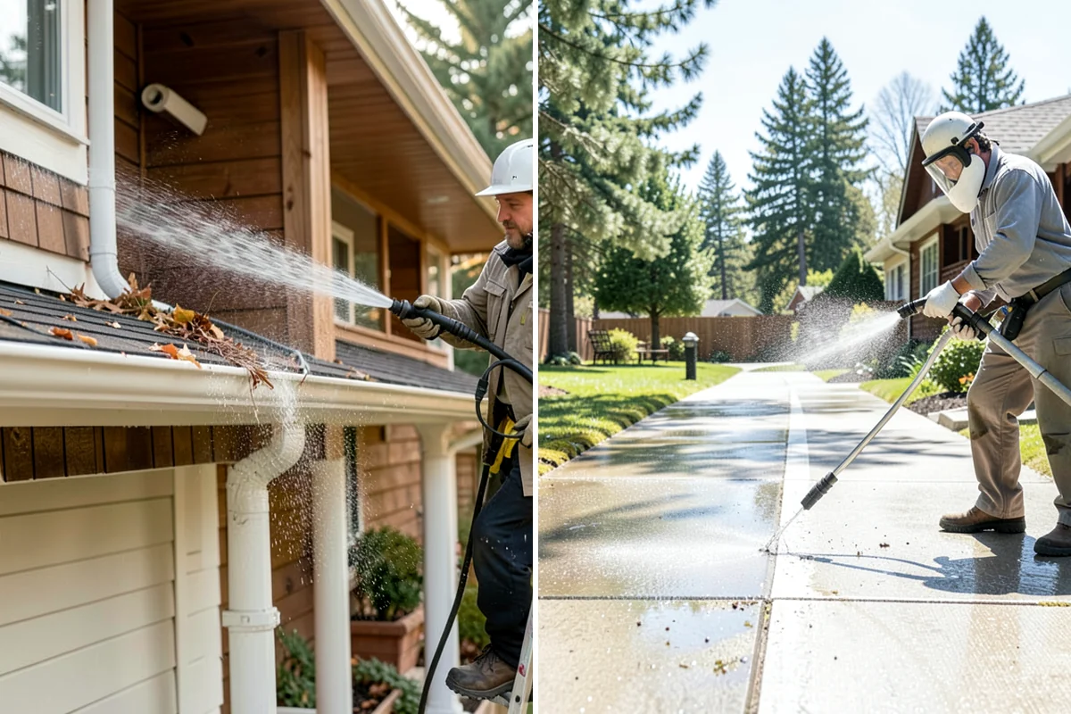Wood Fence Washing in Lyman, Skagit County, WA - Inspect for loose or rotted boards before starting