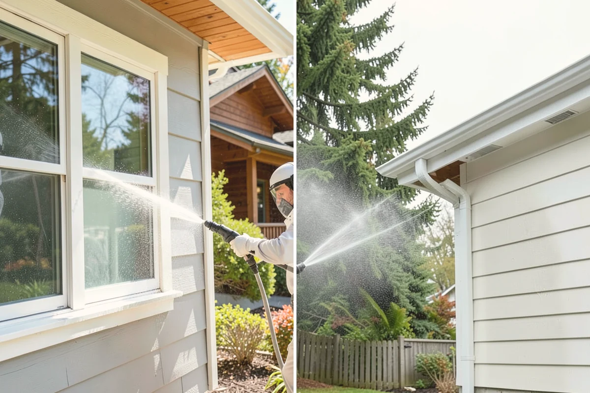 Wood Fence Washing in Lynnwood, Snohomish County, WA - Inspect for loose or rotted boards before starting
