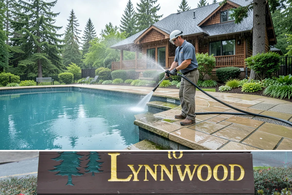 Wood Fence Washing in Lynnwood, Snohomish County, WA - Aim for the drier summer months when the boards can dry out fully between washes and rains.