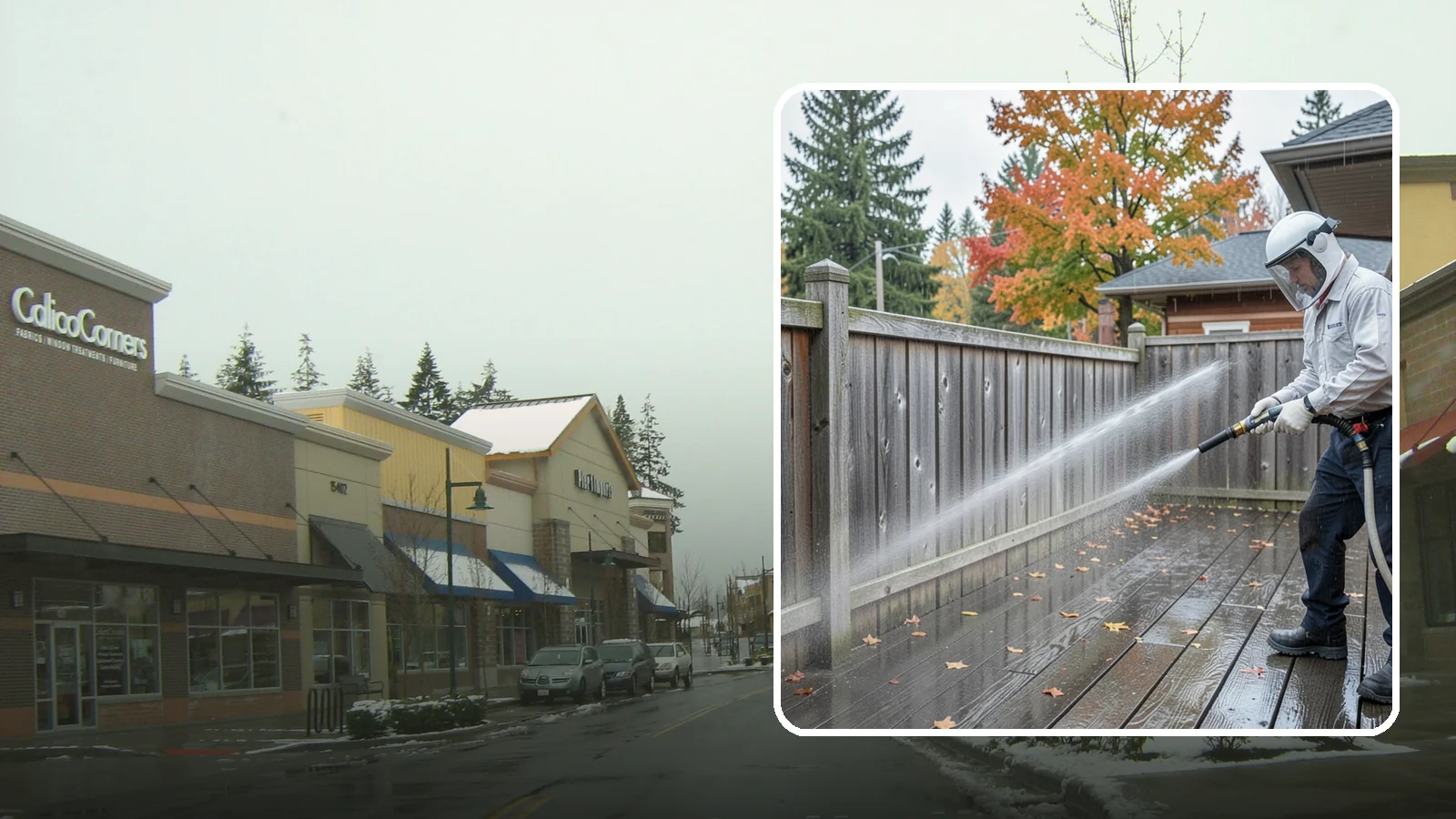 Wood Fence Washing in Mill Creek, Snohomish County, WA - Pressure-controlled washing for pressure-treated and fir fences that keeps the boards intact while clearing years of grime.